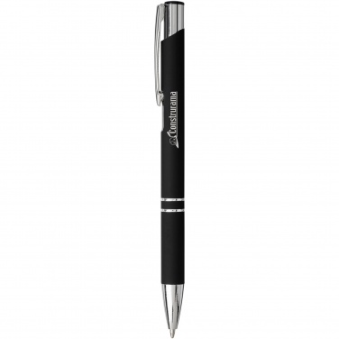 Logo trade corporate gift photo of: Moneta soft touch ballpoint pen